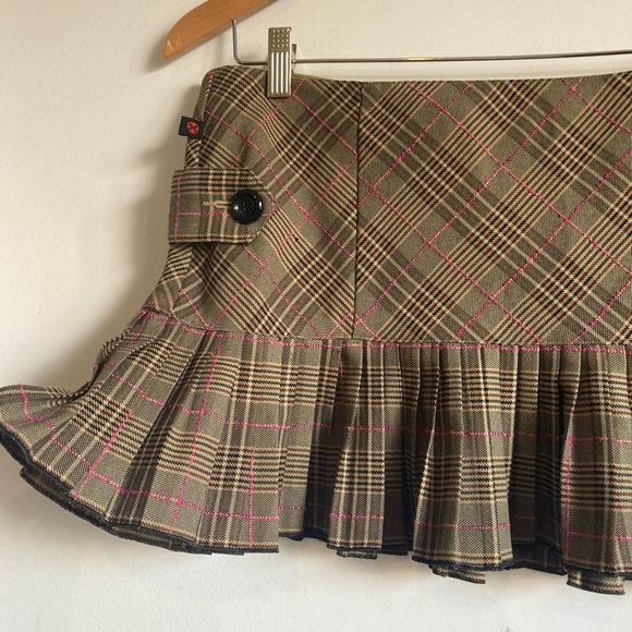 Y2k plaid mini skirt - Picture 5 of 6
